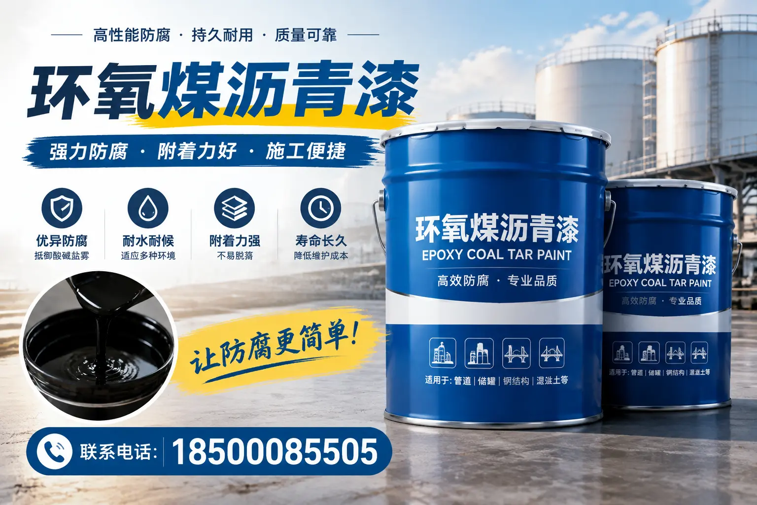 环氧煤沥青漆的环保性分析，白城企业的选择依据